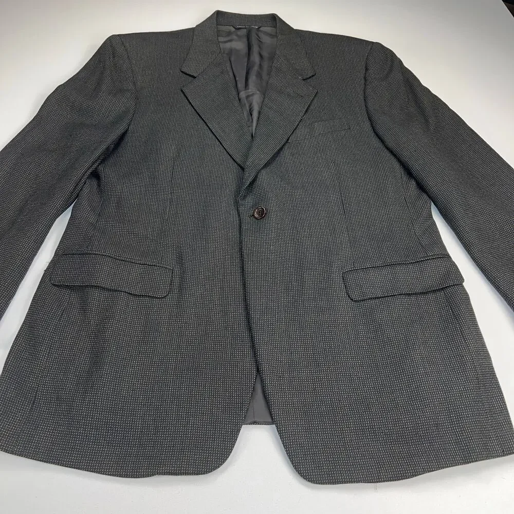 Canali Proposta 100% Wool Sport Coat Bernini Beverly Hills Size Euro 56 (US 46)
